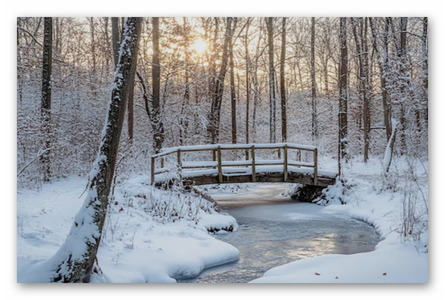 Bridge in Winter
